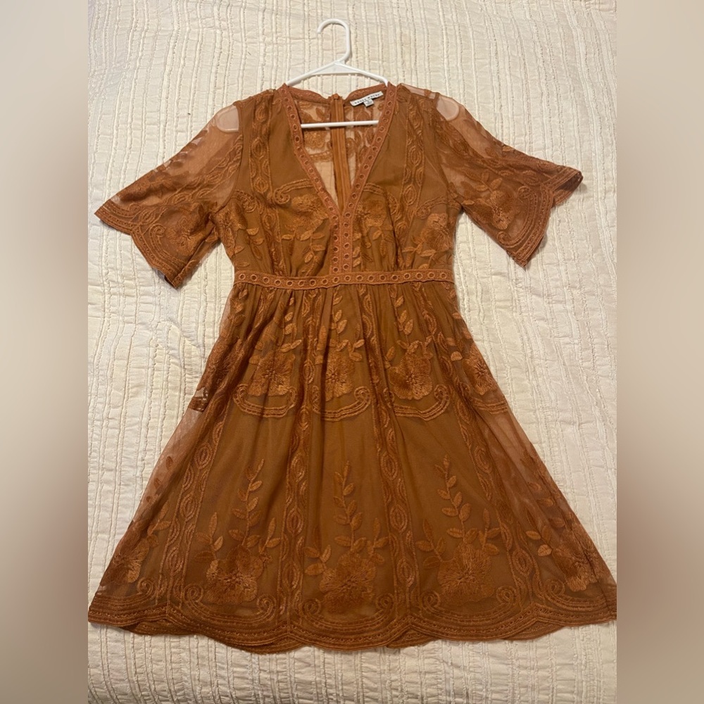 Lace cocktail dress